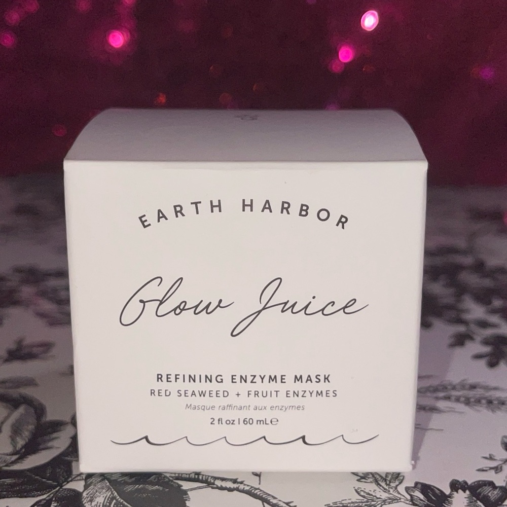 Earth Harbor Glow Juice Refining Enzyme Mask
